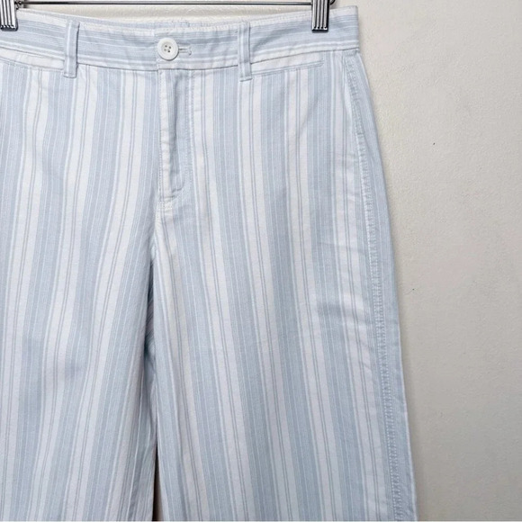 GAP Womens 4 Wide Leg  Crop Stripes Culottes Pant - Picture 5 of 12